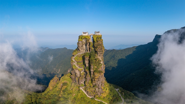 梵净山，中国西南部 